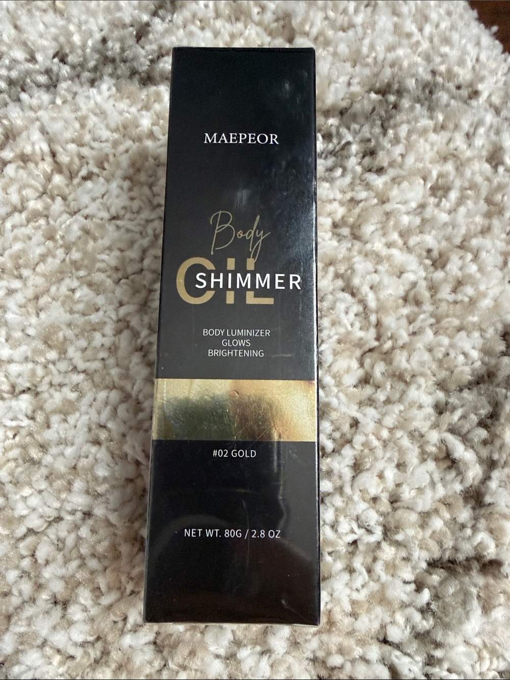 Body Oil Shimmer #02 Gold — Illuminating Body Luminizer